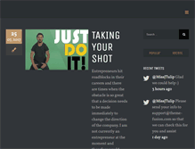 Tablet Screenshot of costofsuccess.com
